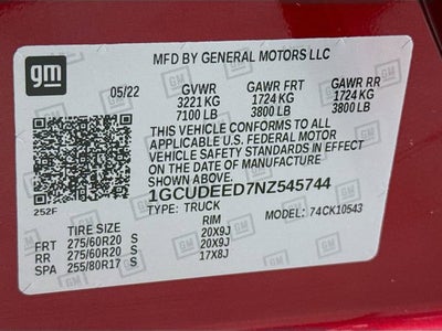 2022 Chevrolet Silverado 1500 RST