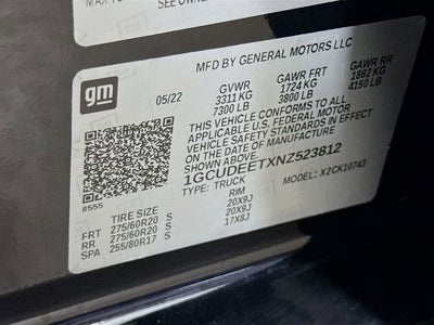 2022 Chevrolet Silverado 1500 RST