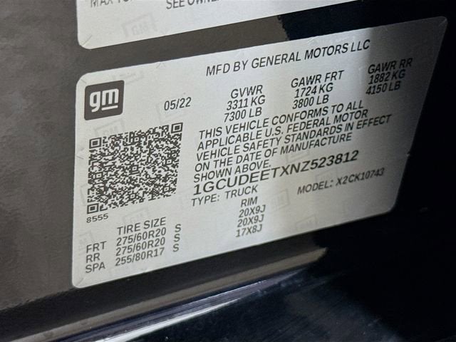 2022 Chevrolet Silverado 1500 RST