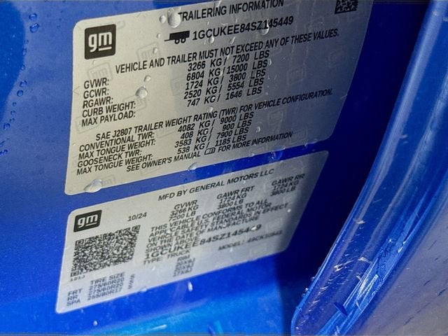 2025 Chevrolet Silverado 1500 RST