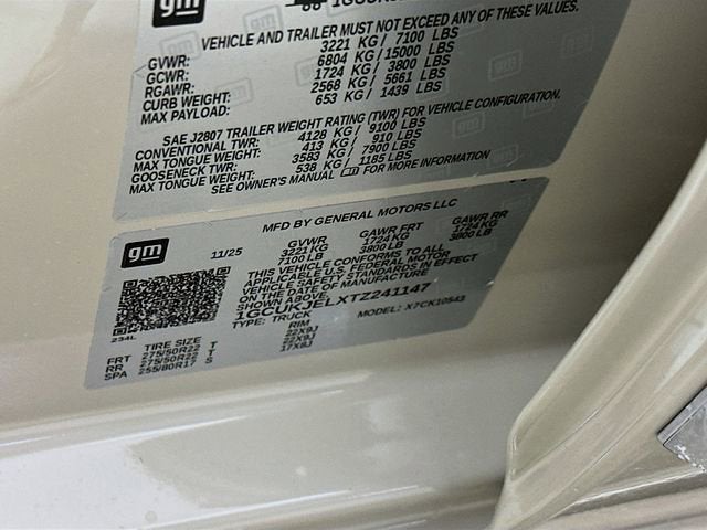 2026 Chevrolet Silverado 1500 High Country