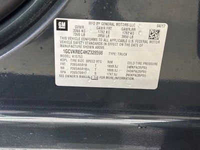 2017 Chevrolet Silverado 1500 LT