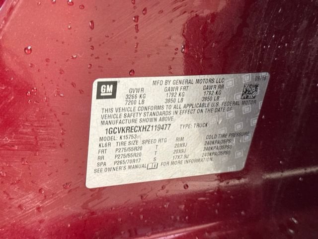 2017 Chevrolet Silverado 1500 LT