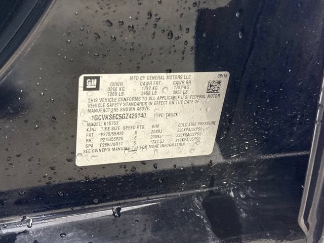 2016 Chevrolet Silverado 1500 LTZ