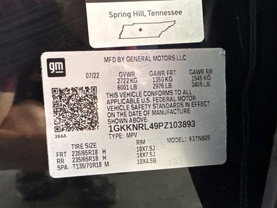 2023 GMC Acadia SLE