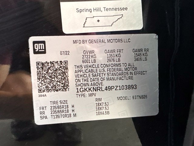 2023 GMC Acadia SLE