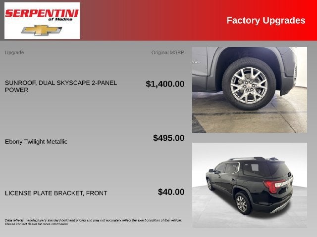 2021 GMC Acadia SLT