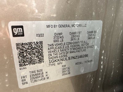 2022 GMC Acadia SLT