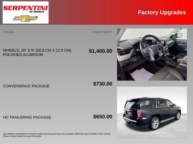 2015 GMC Yukon SLE