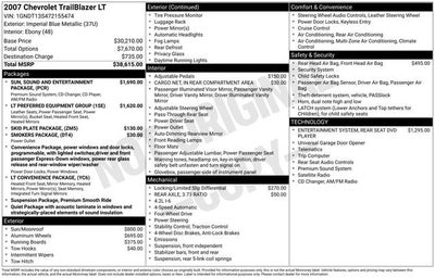 2007 Chevrolet Trailblazer LT