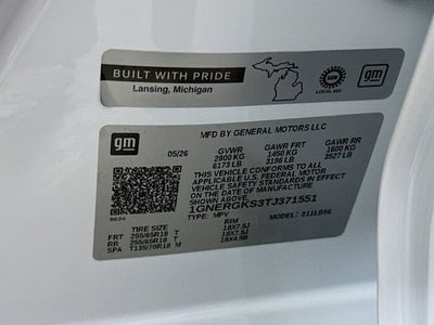 2026 Chevrolet Traverse LT