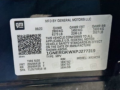 2023 Chevrolet Traverse LT Cloth