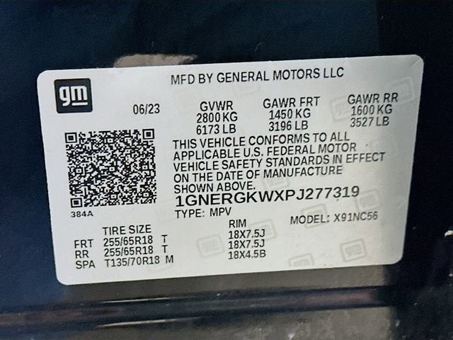 2023 Chevrolet Traverse LT Cloth