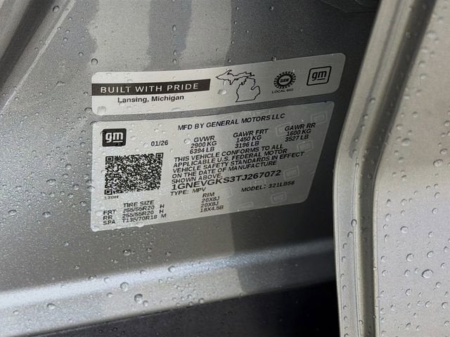 2026 Chevrolet Traverse LT