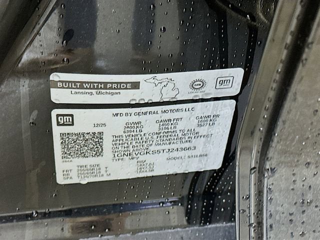 2026 Chevrolet Traverse LT