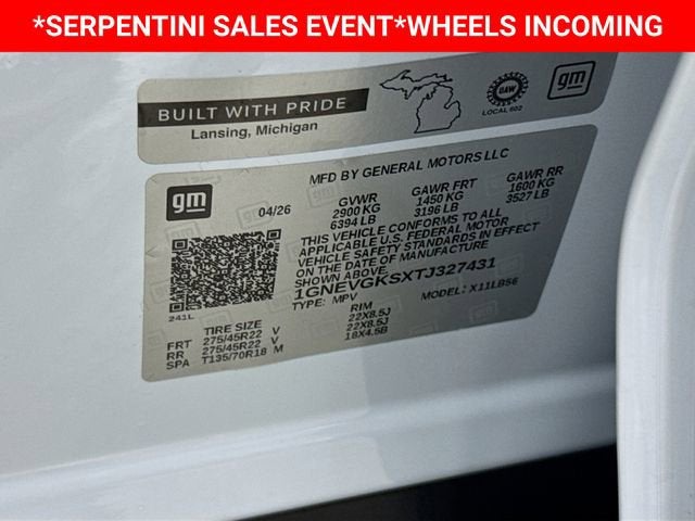 2026 Chevrolet Traverse LT