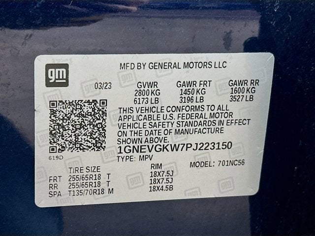 2023 Chevrolet Traverse LT Cloth