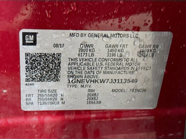 2018 Chevrolet Traverse LT Leather