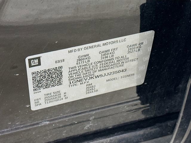 2018 Chevrolet Traverse Premier