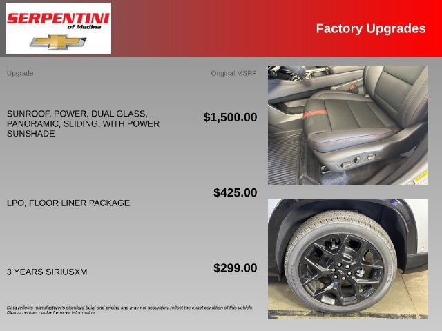 2026 Chevrolet Traverse RS