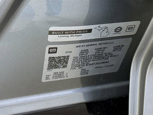 2026 Chevrolet Traverse RS