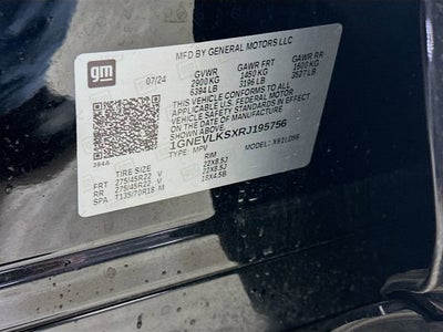 2024 Chevrolet Traverse RS