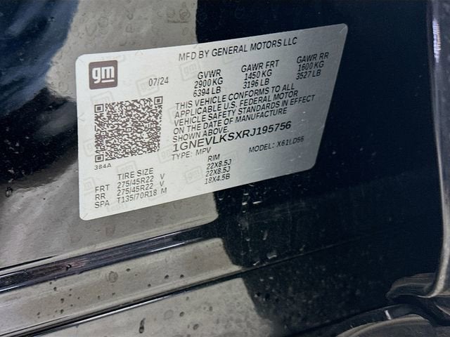 2024 Chevrolet Traverse RS