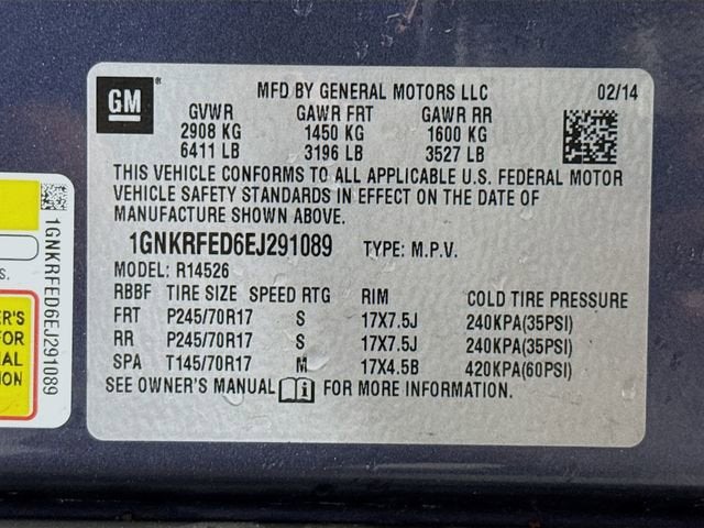 2014 Chevrolet Traverse LS