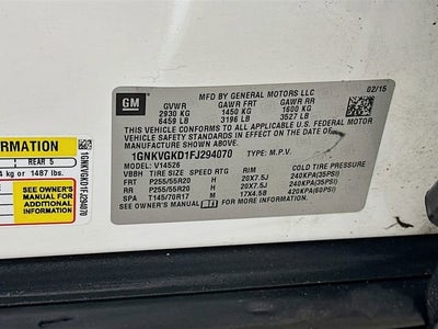 2015 Chevrolet Traverse LT