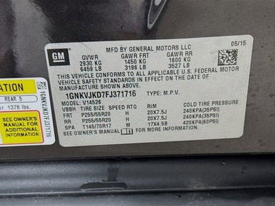 2015 Chevrolet Traverse LTZ