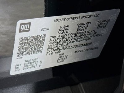 2026 Chevrolet Suburban RST