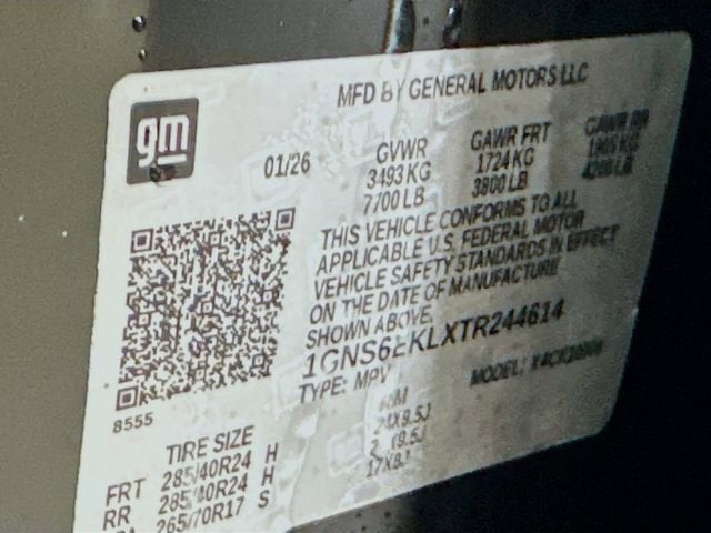 2026 Chevrolet Suburban RST