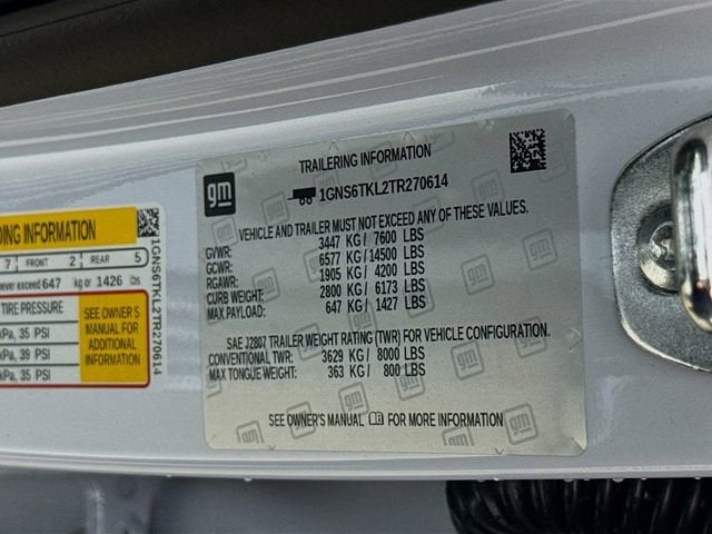 2026 Chevrolet Tahoe High Country