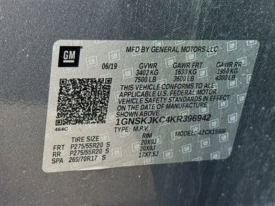 2019 Chevrolet Suburban Premier
