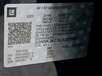 2020 Chevrolet Suburban Premier