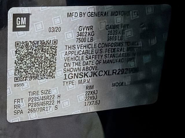 2020 Chevrolet Suburban Premier