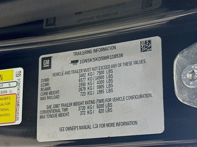 2021 Chevrolet Tahoe Premier