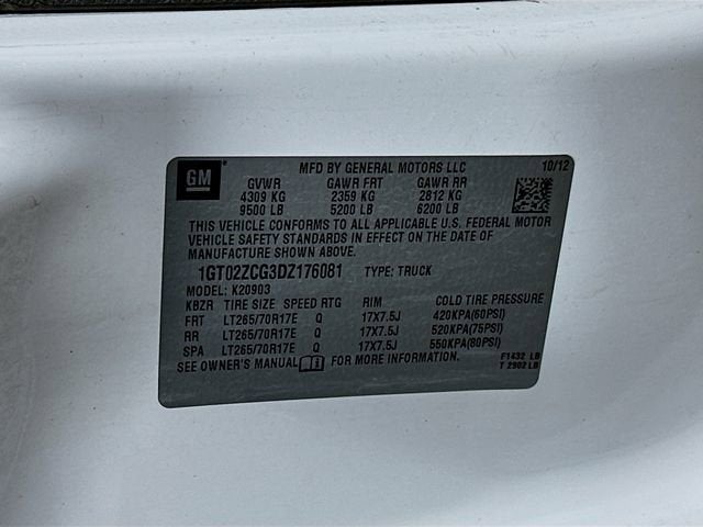 2013 GMC Sierra 2500 HD Work Truck