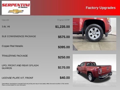 2016 GMC Canyon 4WD SLE
