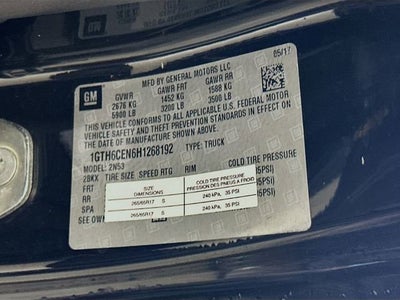 2017 GMC Canyon 4WD SLE