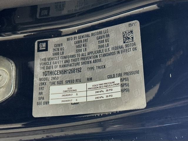 2017 GMC Canyon 4WD SLE