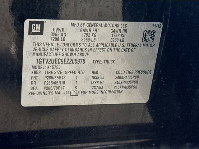 2014 GMC Sierra 1500 SLE