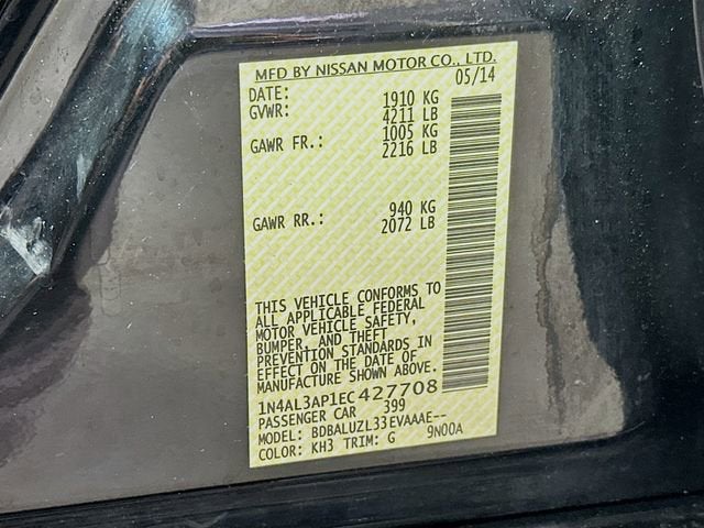 2014 Nissan Altima 2.5 SV