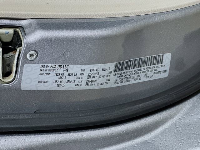 2018 Chrysler Pacifica Touring L Plus