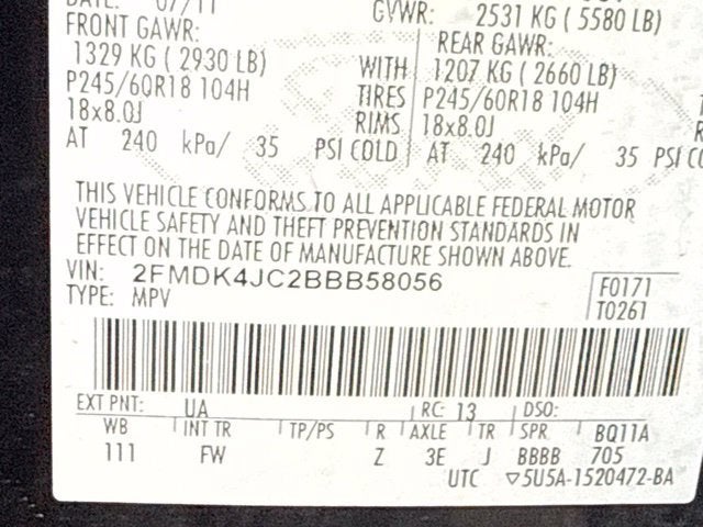 2011 Ford Edge SEL