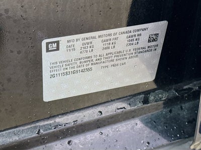 2016 Chevrolet Impala LT