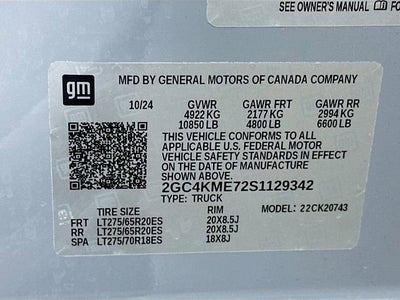 2025 Chevrolet Silverado 2500 HD Custom