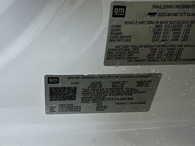 2026 Chevrolet Silverado 2500 HD LT