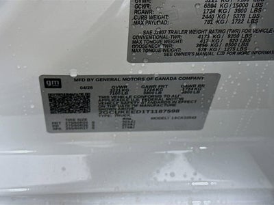 2026 Chevrolet Silverado 1500 RST