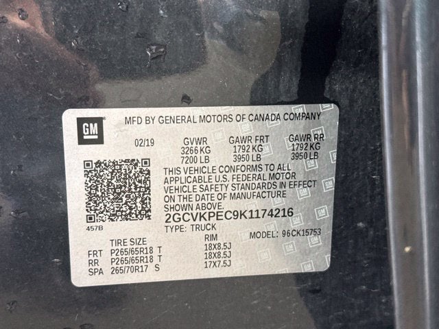 2019 Chevrolet Silverado LD LT